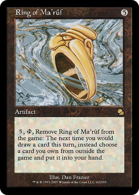 Ring of Ma'rûf from Masters Edition (Rare)