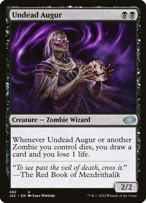 Undead Augur from Jumpstart 2022 (Uncommon)