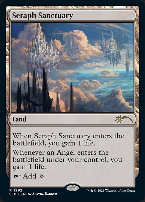 Seraph Sanctuary from Secret Lair Drop (Rare)