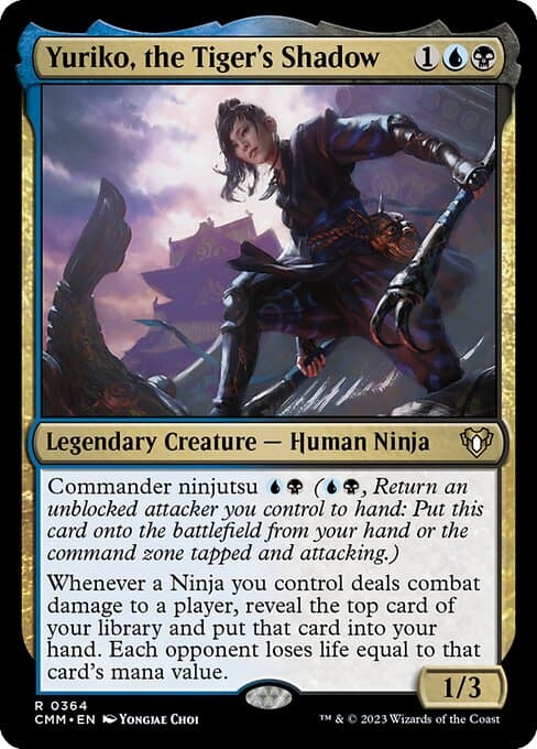 Yuriko, the Tiger's Shadow from Commander Masters (Rare)