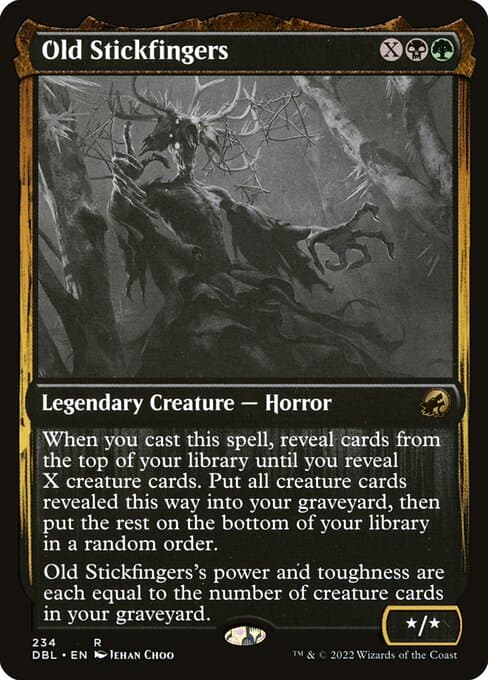 Old Stickfingers from Innistrad: Double Feature (Rare)
