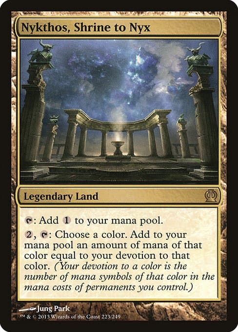 Nykthos, Shrine to Nyx from Theros (Rare)