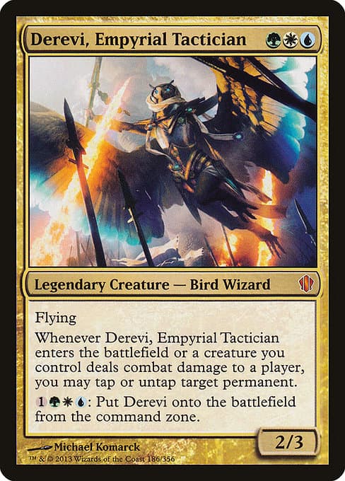 Derevi, Empyrial Tactician from Commander 2013 (Mythic)