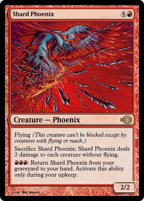 Shard Phoenix from Magic Online Promos (Rare)
