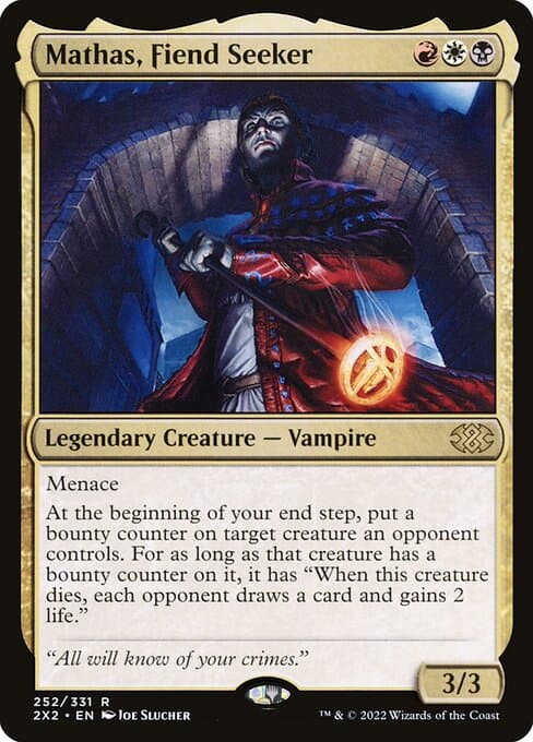 Mathas, Fiend Seeker (Rare)
