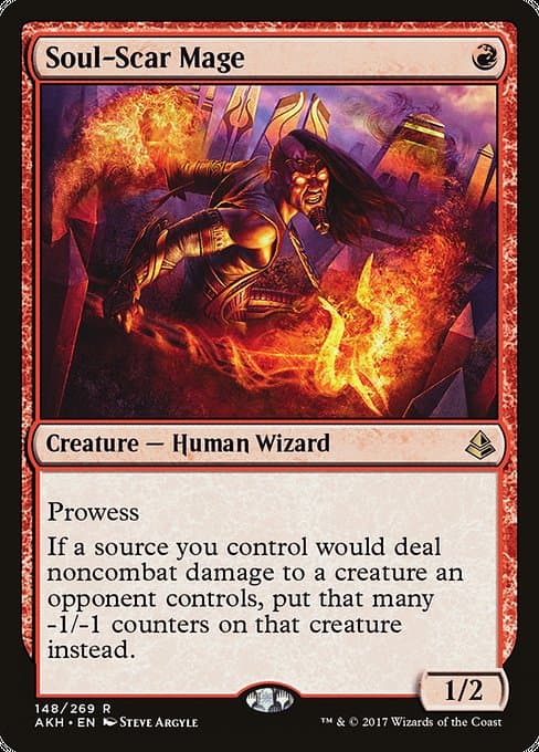 Soul-Scar Mage from Amonkhet (Rare)