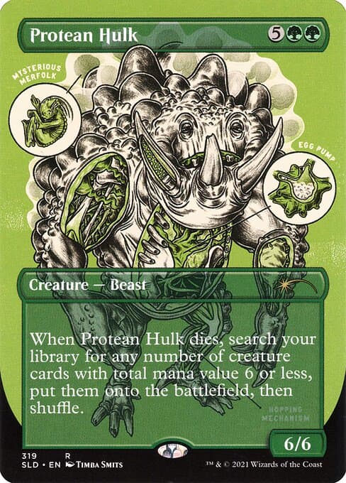 Protean Hulk from Secret Lair Drop (Rare)