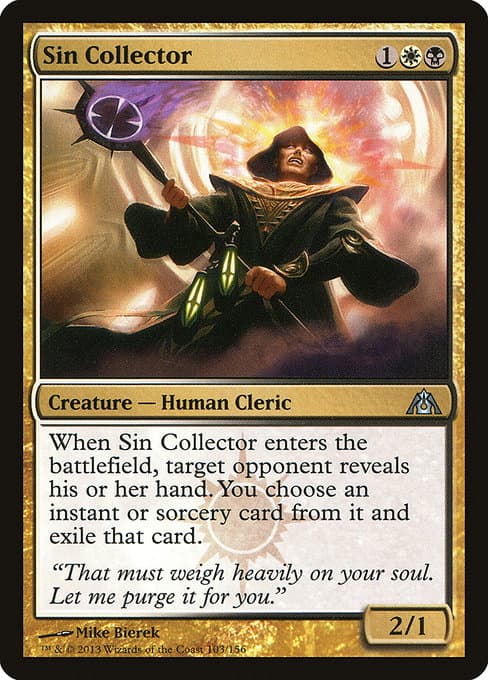 Sin Collector from Dragon's Maze (Uncommon)