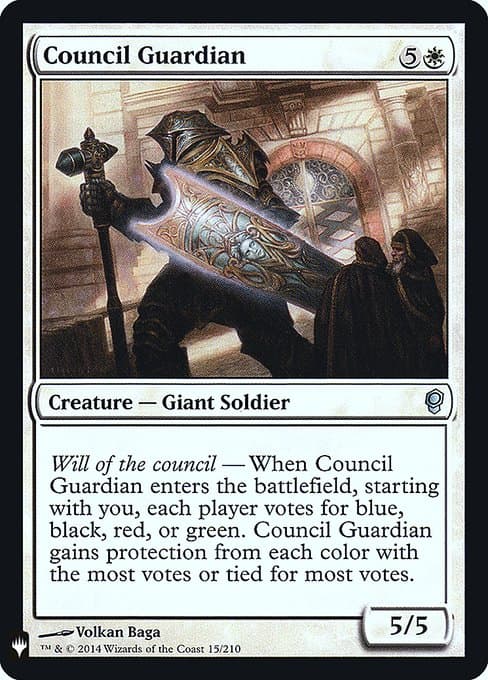 Council Guardian from The List (Uncommon)