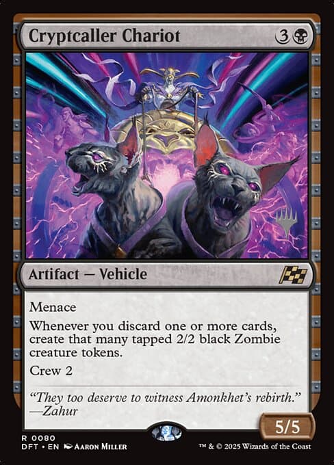 Cryptcaller Chariot from Aetherdrift Promos (Rare)