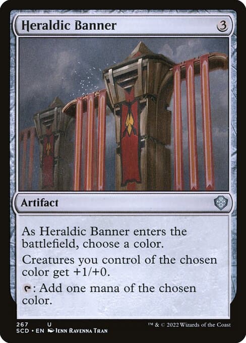 Heraldic Banner from Starter Commander Decks (Uncommon)