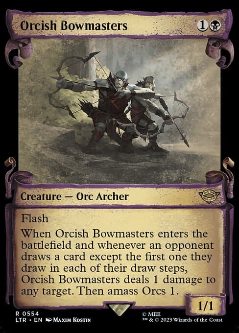 Orcish Bowmasters from The Lord of the Rings: Tales of Middle-earth (Rare)