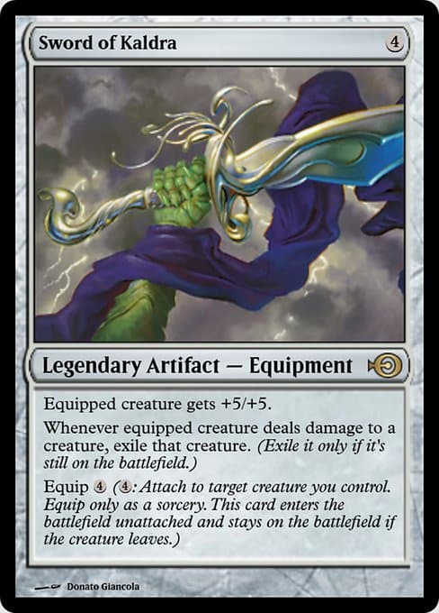 Sword of Kaldra from Magic Online Promos (Rare)