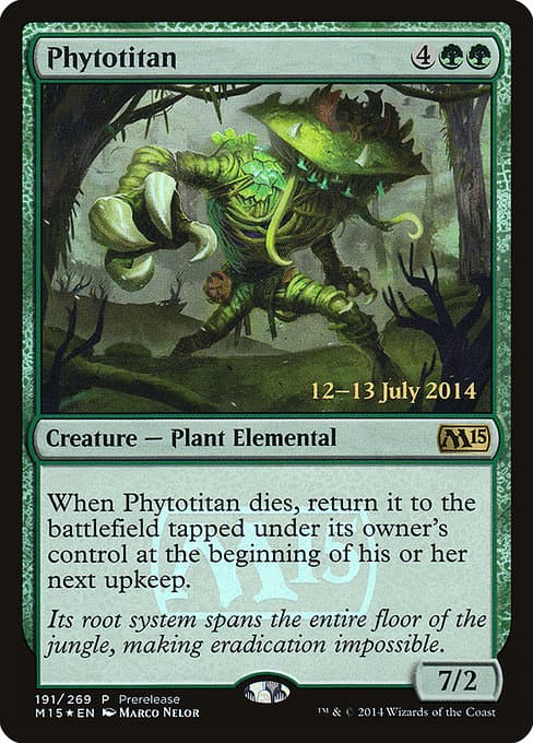 Phytotitan from Magic 2015 Promos (Rare)