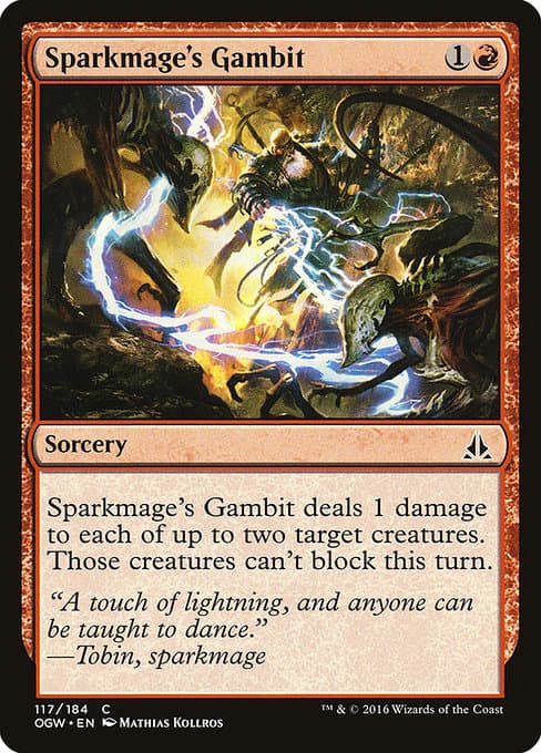 Sparkmage's Gambit from Oath of the Gatewatch (Common)