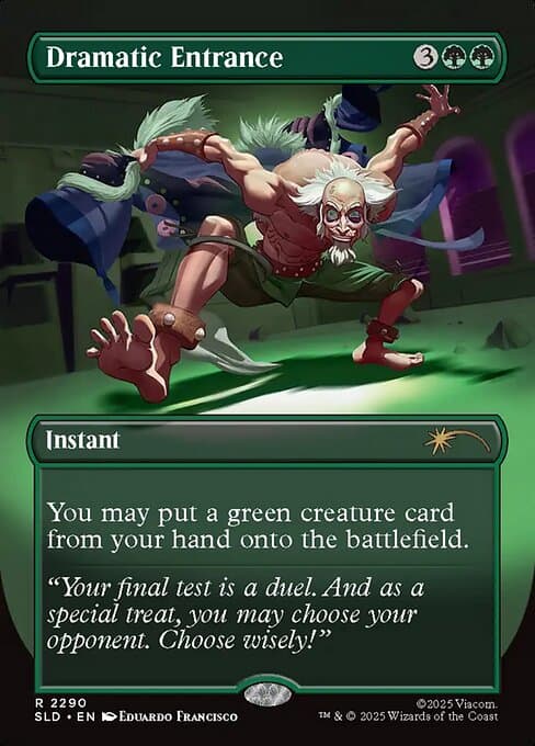 Dramatic Entrance from Secret Lair Drop (Rare)