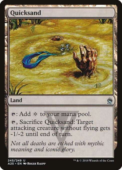 Quicksand from Masters 25 (Uncommon)