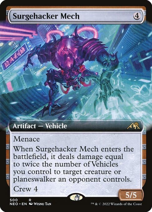 Surgehacker Mech from Kamigawa: Neon Dynasty (Rare)