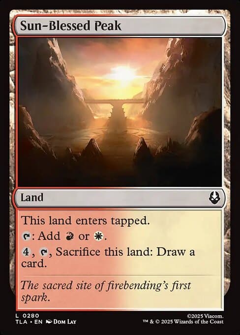 Sun-Blessed Peak from Avatar: The Last Airbender (Common)
