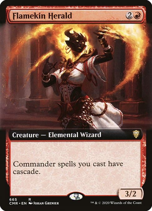 Flamekin Herald from Commander Legends (Rare)