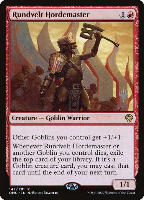 Rundvelt Hordemaster from Dominaria United Promos (Rare)