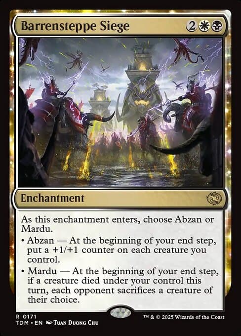 Barrensteppe Siege (Rare)