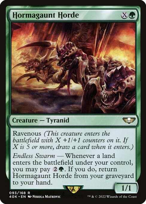 Hormagaunt Horde from Warhammer 40,000 Commander (Rare)