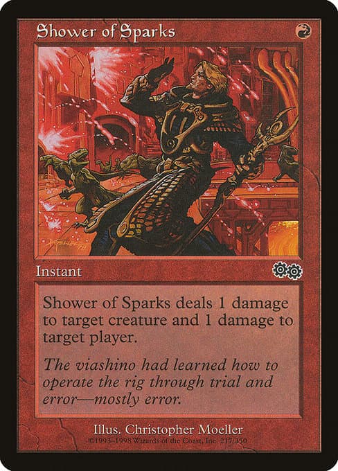 Shower of Sparks from Urza's Saga (Common)