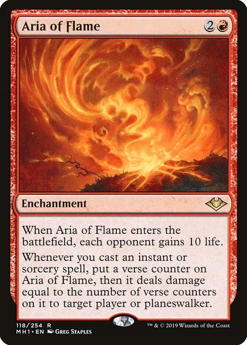 Aria of Flame (Rare)