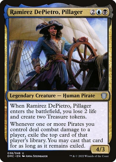 Ramirez DePietro, Pillager from Dominaria United Commander (Uncommon)