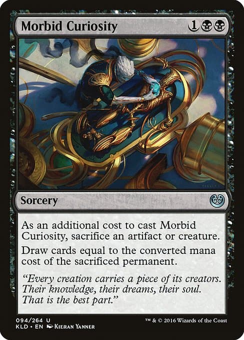 Morbid Curiosity from Kaladesh (Uncommon)