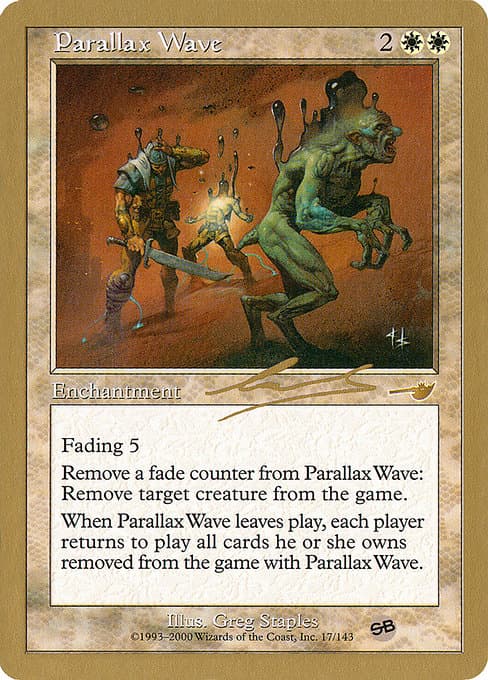 Parallax Wave from World Championship Decks 2000 (Rare)