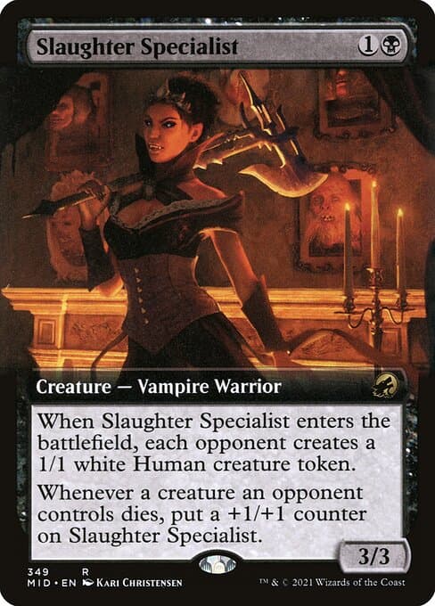 Slaughter Specialist from Innistrad: Midnight Hunt (Rare)