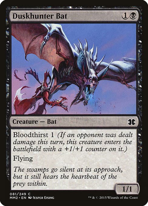 Duskhunter Bat from Modern Masters 2015 (Common)