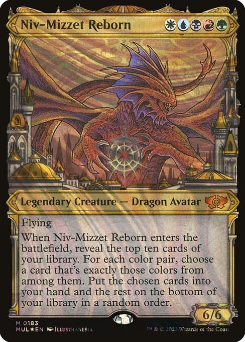 Niv-Mizzet Reborn from Multiverse Legends (Mythic)