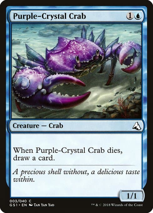 Purple-Crystal Crab (Common)