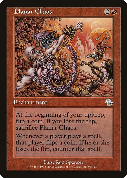 Planar Chaos from Judgment (Uncommon)