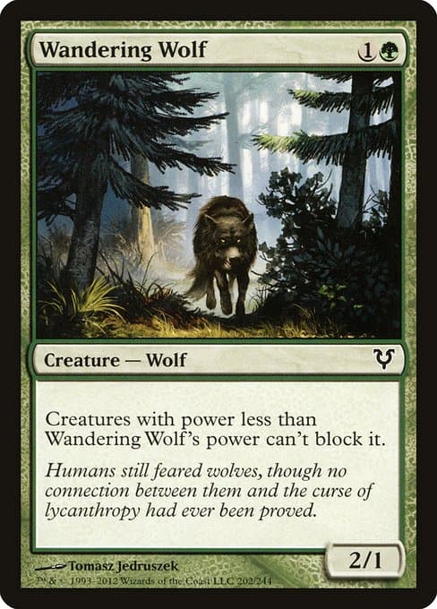 Wandering Wolf from Avacyn Restored (Common)