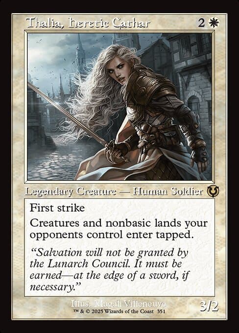 Thalia, Heretic Cathar from Innistrad Remastered (Rare)