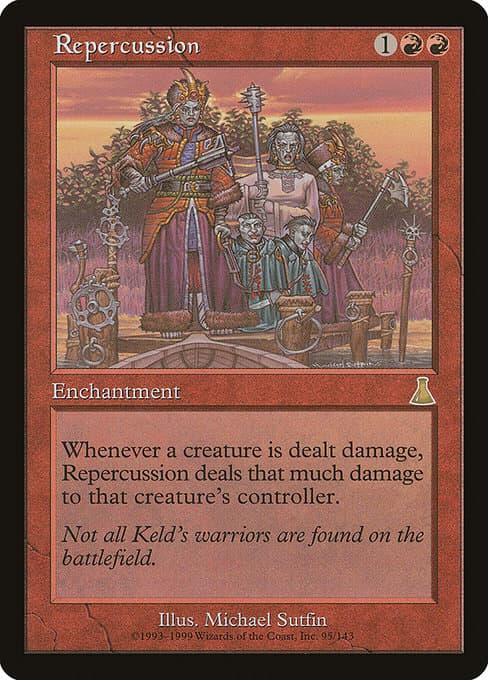 Repercussion from Urza's Destiny (Rare)