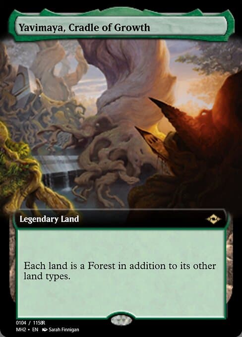 Yavimaya, Cradle of Growth from Magic Online Promos (Rare)
