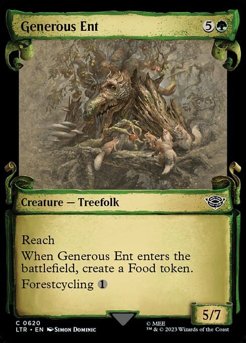 Generous Ent from The Lord of the Rings: Tales of Middle-earth (Common)