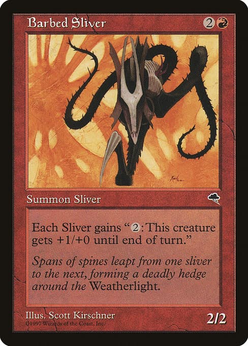 Barbed Sliver from Tempest (Uncommon)
