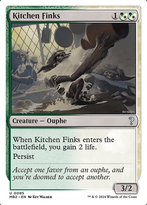 Kitchen Finks from Mystery Booster 2 (Uncommon)