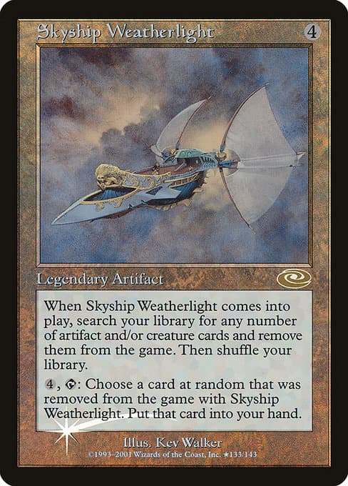 Skyship Weatherlight from Planeshift (Rare)