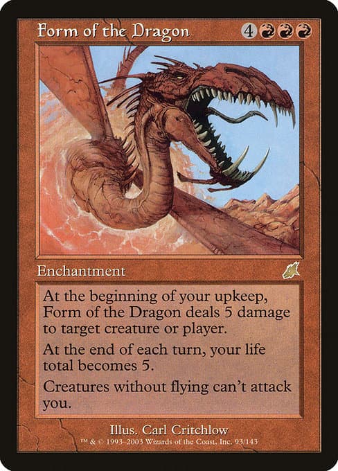 Form of the Dragon from Scourge (Rare)