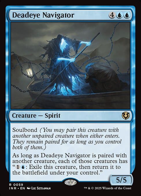 Deadeye Navigator from Innistrad Remastered (Rare)