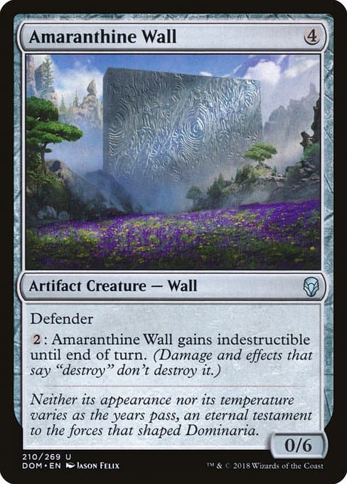 Amaranthine Wall from Dominaria (Uncommon)