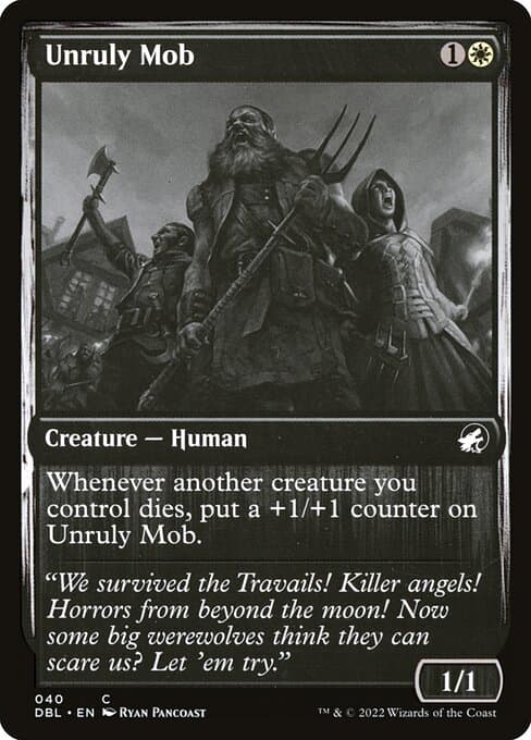 Unruly Mob from Innistrad: Double Feature (Common)