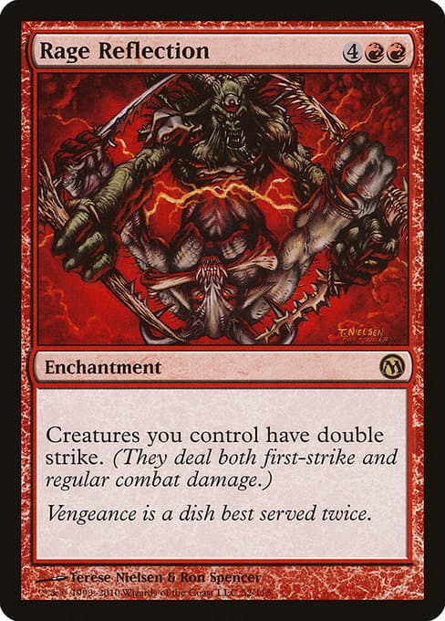 Rage Reflection from Duels of the Planeswalkers (Rare)